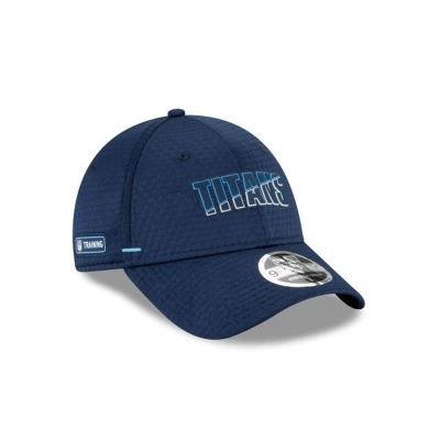 Tennessee Titans Gorra | New Era NFL Official Summer Sideline Stretch Snap 9forty Snapback Cap Mexico - Azules